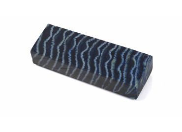 Bloc de molaire de mammouth stabilisé bleu by Raffir